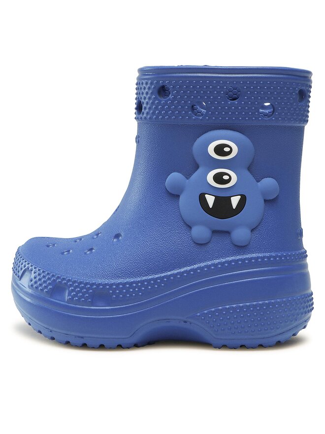 Crocs Holínky Crocs Crocs Classic I Am Monster Boot T 209144 Modrá