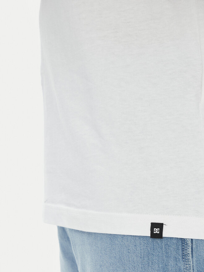 DC DC Camiseta ADYZT05461 Blanco Regular Fit