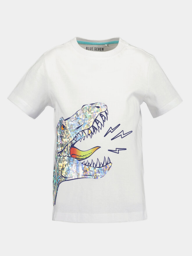 Blue Seven Blue Seven T-Shirt 802319 X Weiß Regular Fit