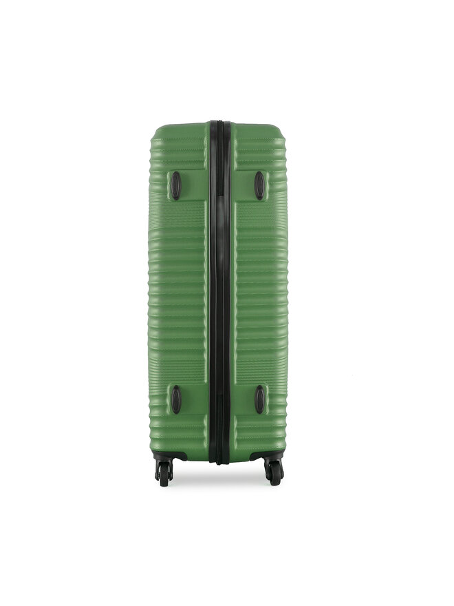 Semi Line Μεγάλη Βαλίτσα Semi Line T5746-3 Πράσινο