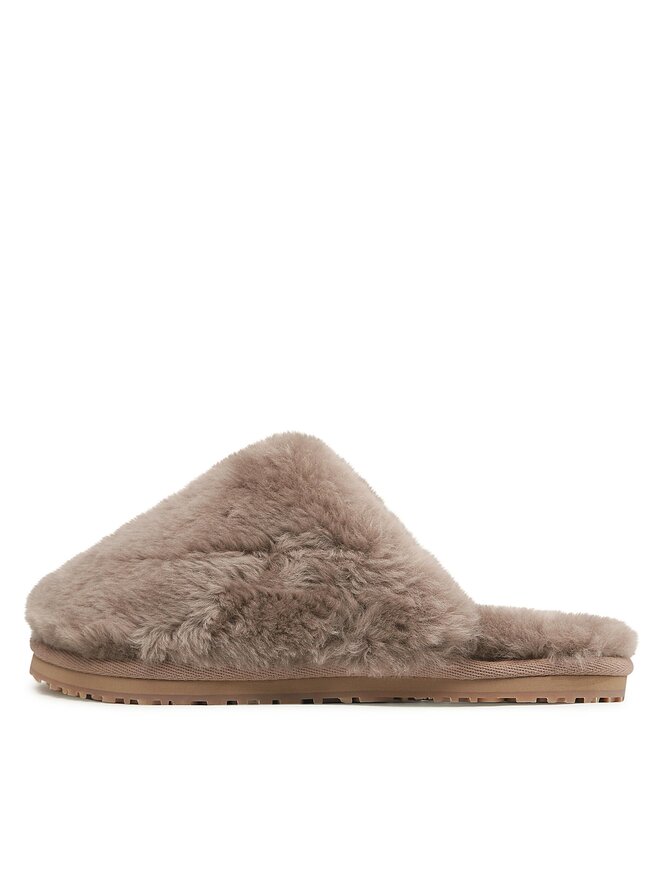 Mou Čības Mou Closed Toe Sheepskin Fur Slippper FW161000L Bēšs