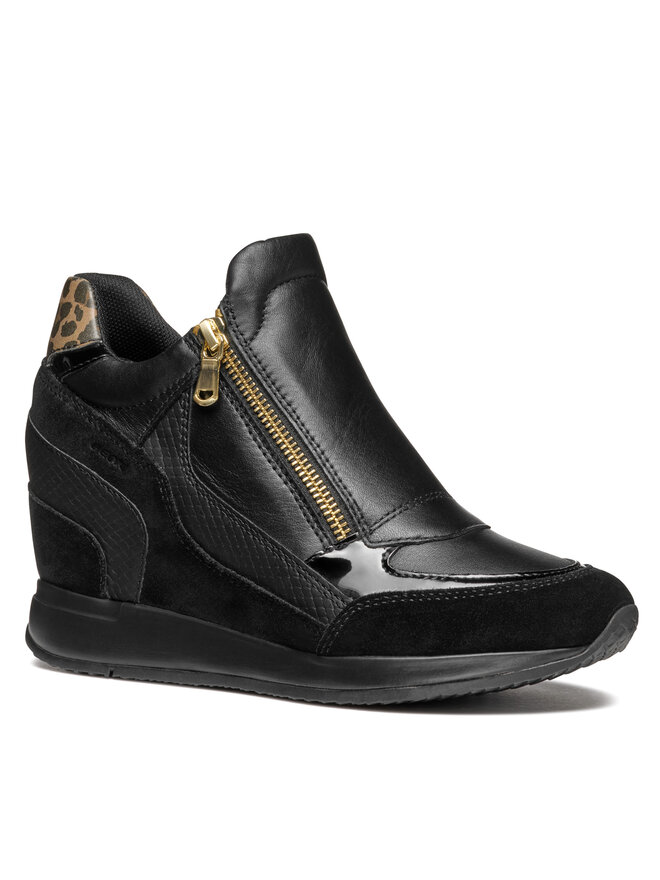 Geox Sneakersy Geox D Nydame D620QA 08522 C9996 Černá