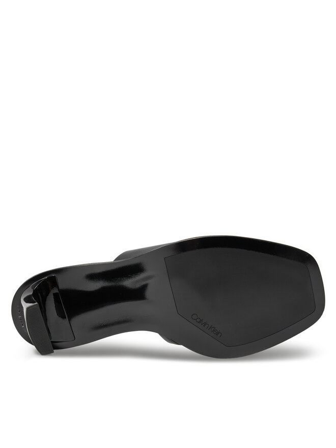 Calvin Klein Klapki Calvin Klein Heel Slide 70 Lth HW0HW02072 Czarny