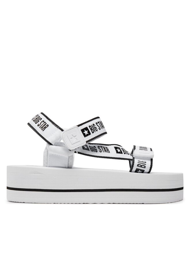 Big Star Shoes Sandały Big Star Shoes NN274A526 Biały