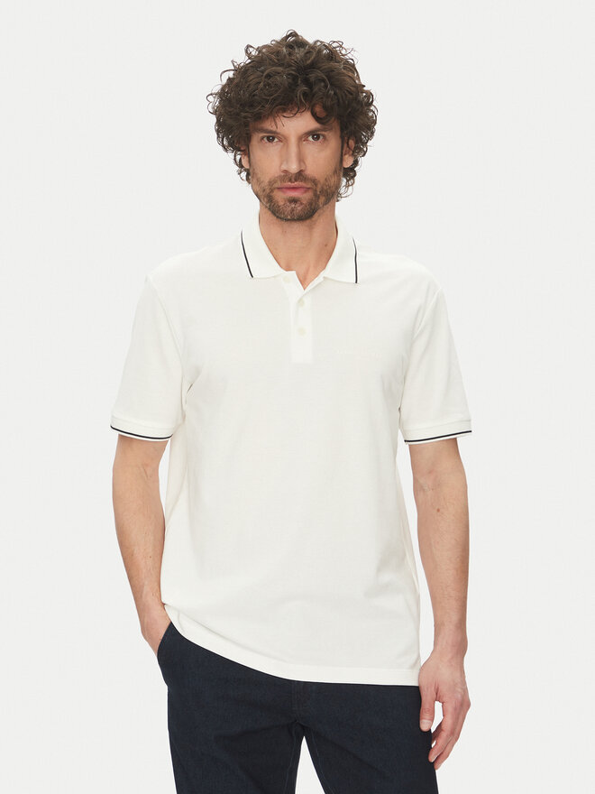 Armani Exchange Armani Exchange Polo XM000489 AF13026 U0009 Λευκό Regular Fit