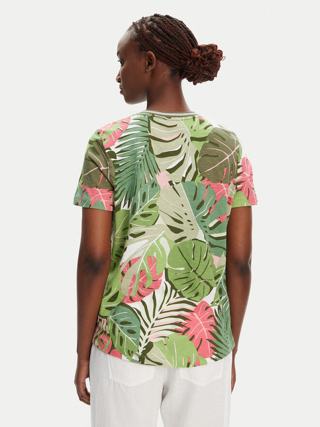 Olsen Olsen T-Shirt 11105096 Grün Regular Fit
