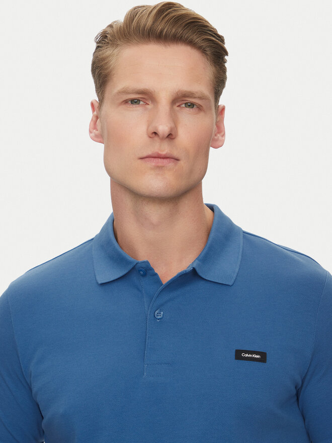 Calvin Klein Calvin Klein Poloshirt K10K111196 Blau Slim Fit