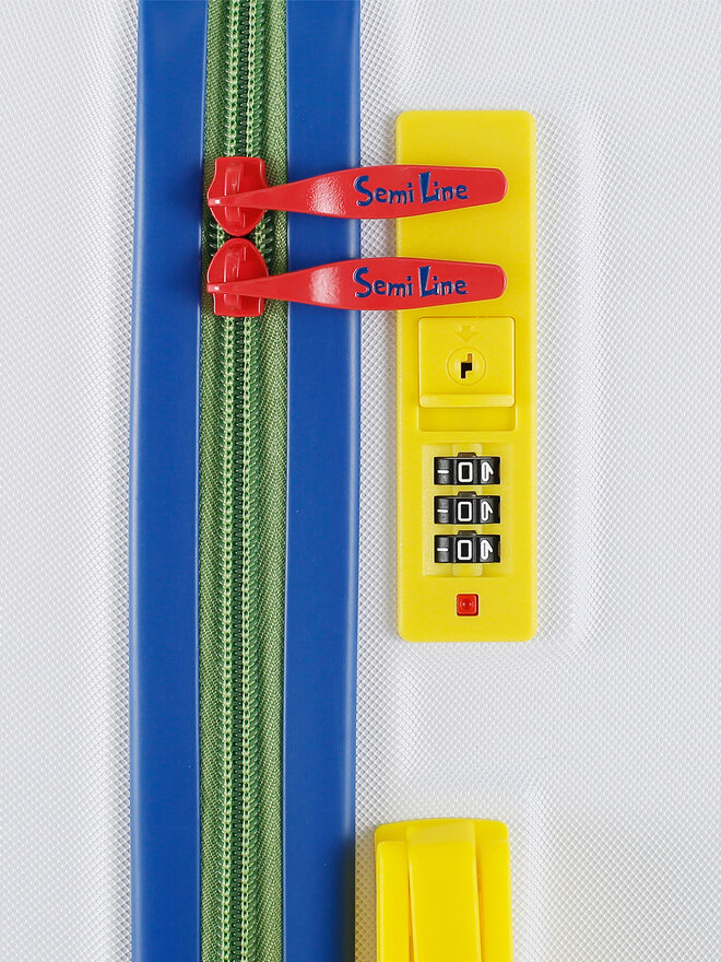 Semi Line Kabinový kufr Semi Line T5842-1 Bílá