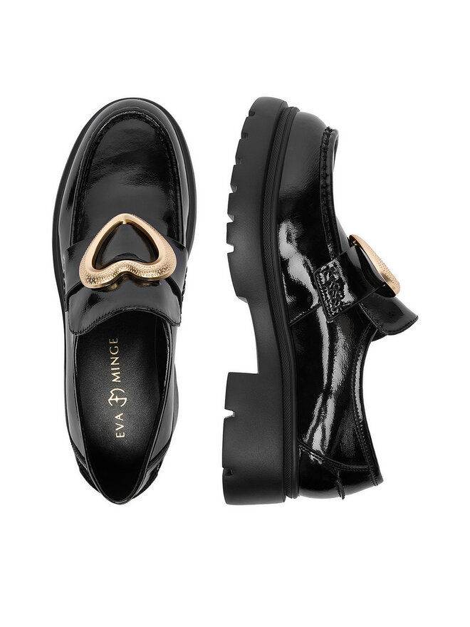 Eva Minge Loafers Eva Minge EO-ENNA-02 Μαύρο