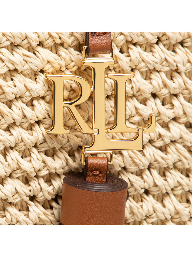 LAUREN RALPH LAUREN Torebka Lauren Ralph Lauren Whitney 431818856001 Beżowy