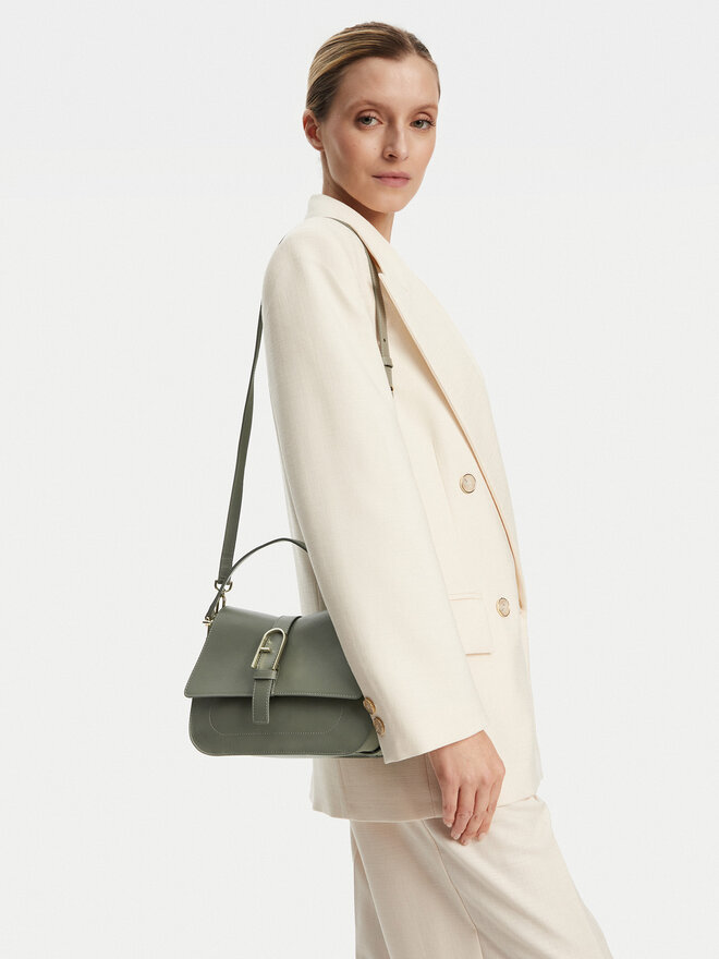 Furla Handtasche Furla Flow WB00996 BX2045 AG700 Grün