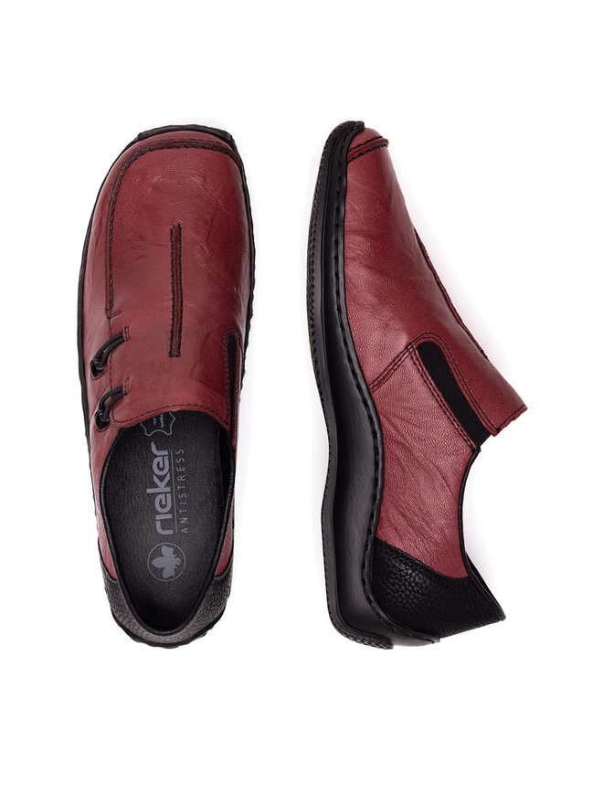 Rieker Pantofi Rieker L1751-35 Vișiniu