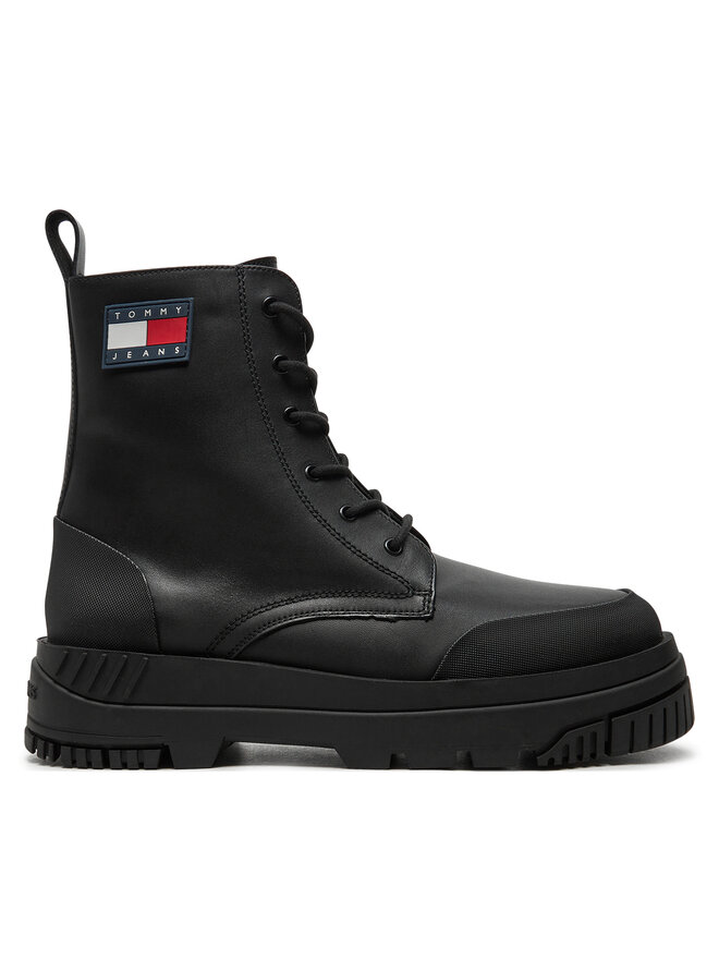 Tommy Jeans Schnürschuhe Tommy Jeans EM0EM01511 Schwarz