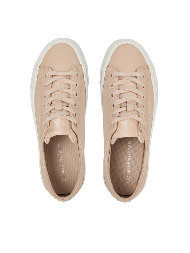 Calvin Klein Jeans Sportcipők Calvin Klein Jeans Vulc Flatform Low Mg Lth YW0YW01771 Rózsaszín