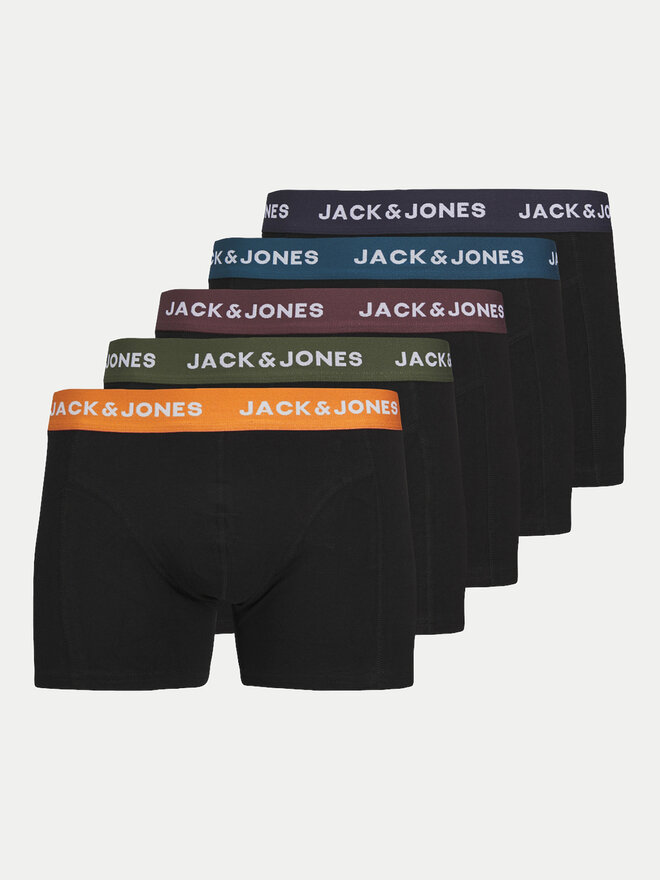Jack&Jones Jack&Jones Набір з 5 пар боксерів 12259103 Чорний