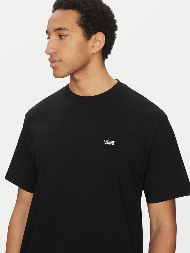 Vans Vans Marškinėliai Left Chest II VN000P1P Juoda Loose Fit