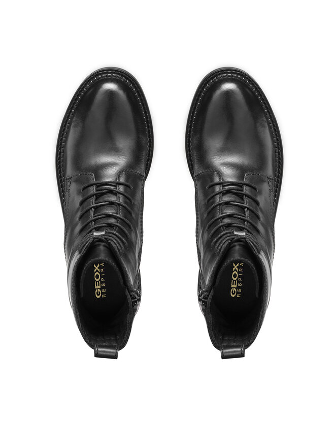 Geox Polokozačky Geox D Serilda D46WYG 00043 C9999 Černá
