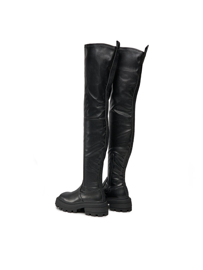 Buffalo Csizma Buffalo Nabu Over 1622347 Fekete