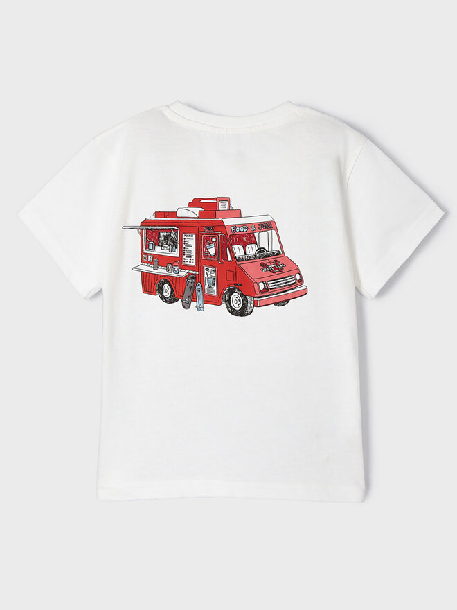 Mayoral Mayoral T-Shirt 3013 Λευκό Regular Fit