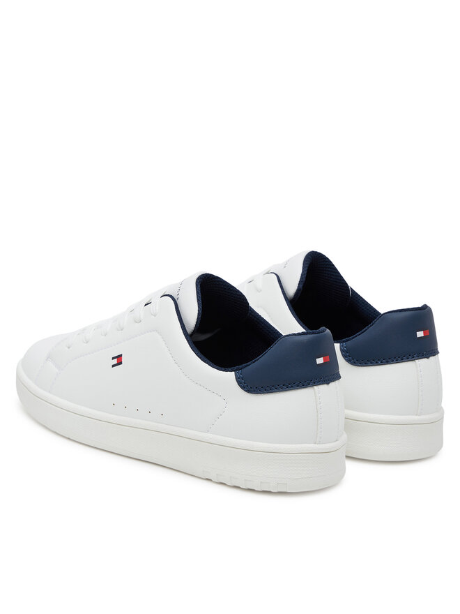 Tommy Hilfiger Снікерcи Tommy Hilfiger Low Cut Lace-Up T3X9-34073-1355X D Білий
