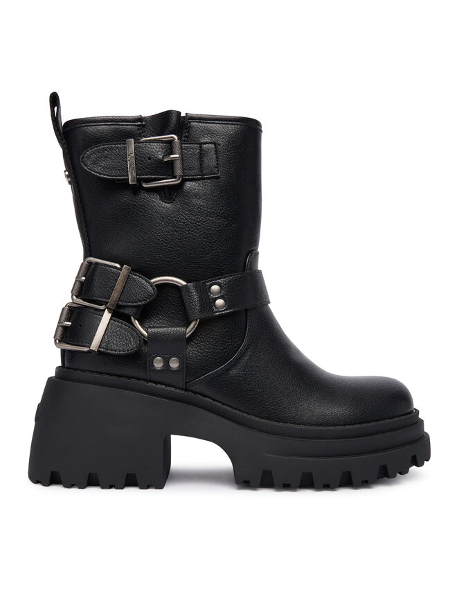 Buffalo Stiefeletten Buffalo Bravr Biker Lo 1220067 Schwarz