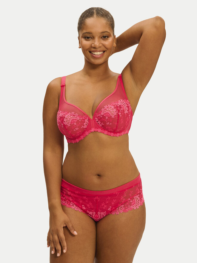 Simone Pérèle Simone Pérèle Melltartó alsó huzallal Wish 12B319 Rózsaszín