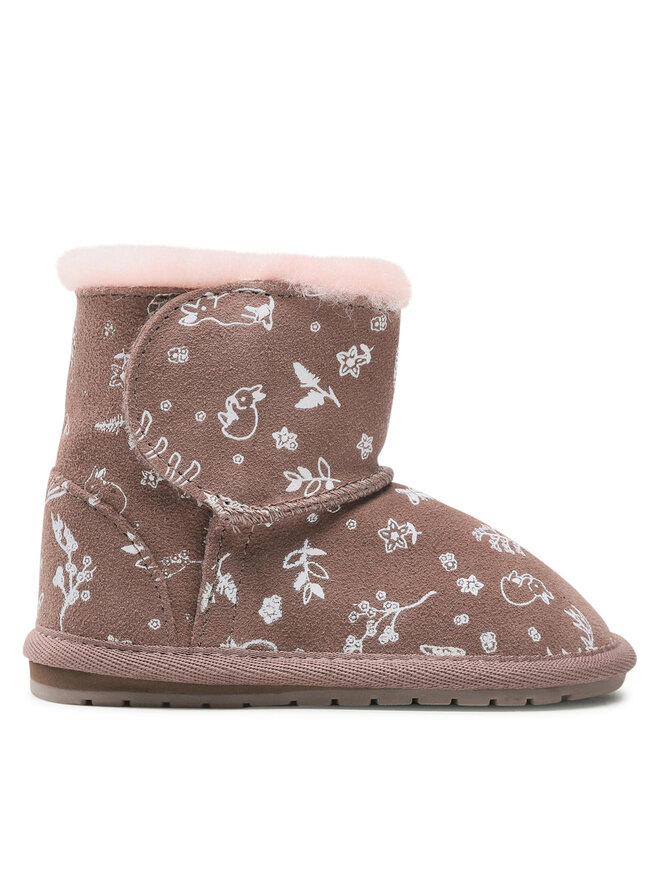 EMU Australia Μπότες Χιονιού EMU Australia Woodland Toddle B12765 Καφέ