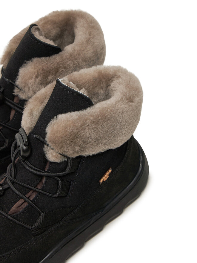 Froddo Schnürschuhe Froddo Zeru Tex Cosy Barefoot G3110258-5 S Schwarz