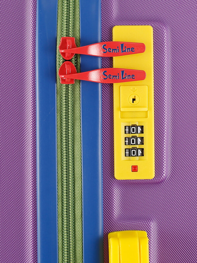 Semi Line Valiză medie Semi Line T5845-2 Violet