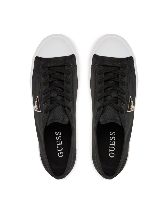 Guess Sneakers aus Stoff Guess FLTJO2 FAB12 Schwarz