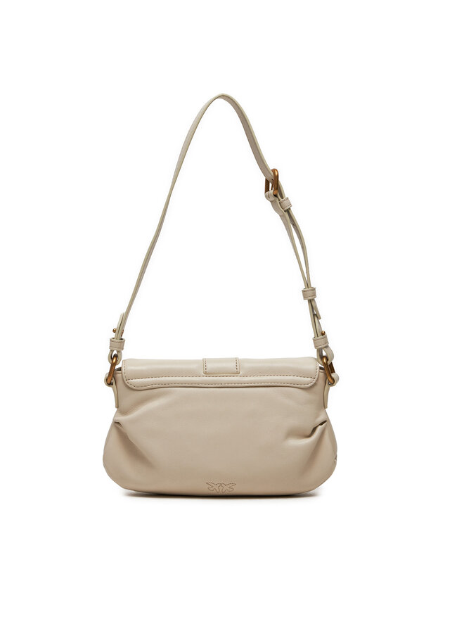 Сумка Pinko Jolene Shoulder Mini 102802 A1MI Écru | evzuttya.com.ua