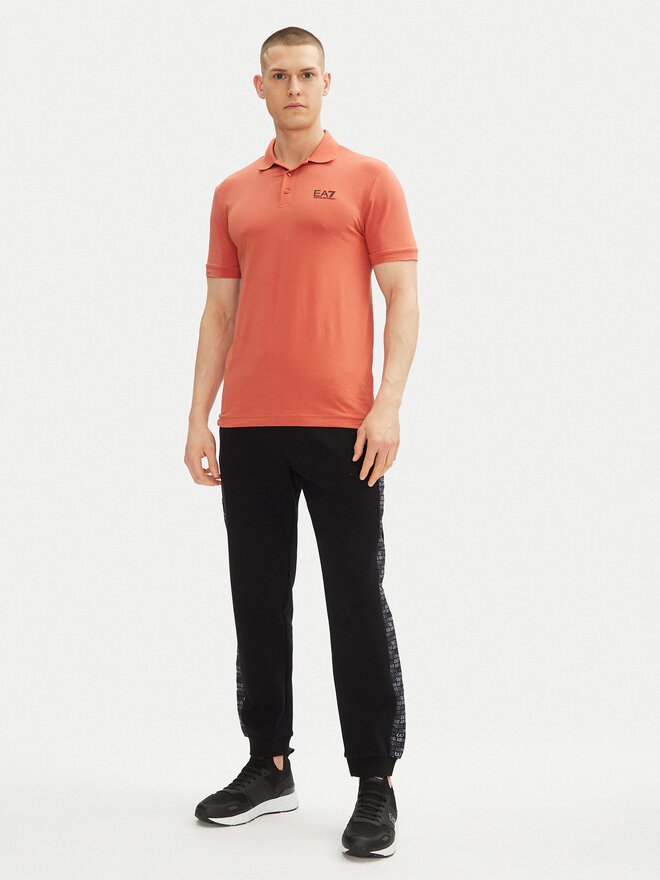 EA7 Emporio Armani EA7 Emporio Armani Poloshirt 8NPF14 PJVQZ U3010 Orange Regular Fit
