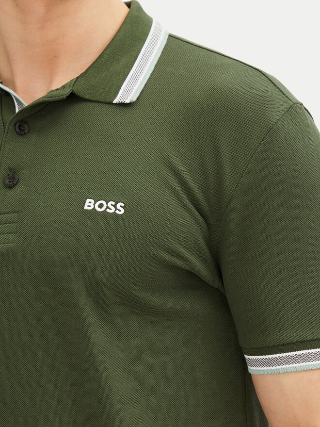 BOSS BOSS Poloshirt Paddy 50469055 Grün Regular Fit