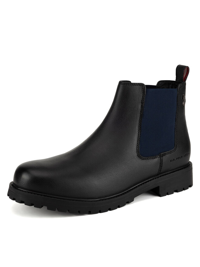 U.S. Polo Assn. Боти тип челси U.S. Polo Assn. YUMI001M/DLE1 Черен