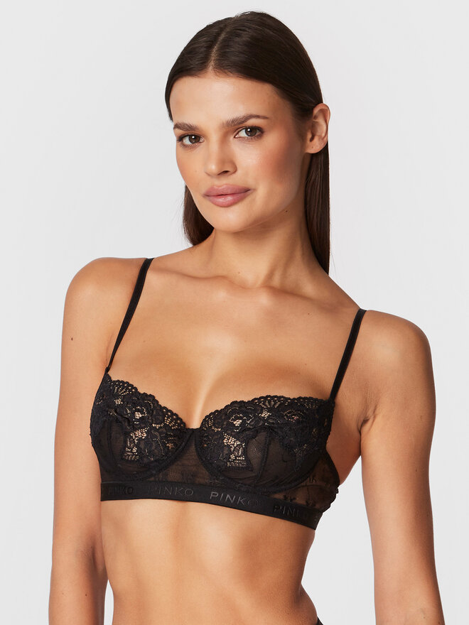 PINKO Pinko Bügel-BH Regan AI 22-23 BLK01 1G18DA Y7ES Schwarz