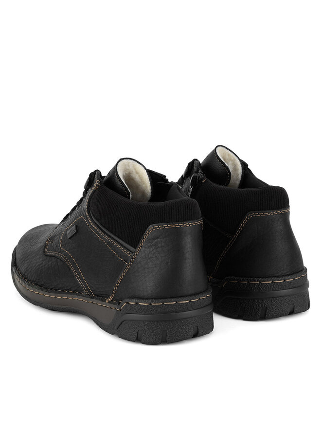 Rieker Schnürschuhe Rieker B0309-00 Schwarz