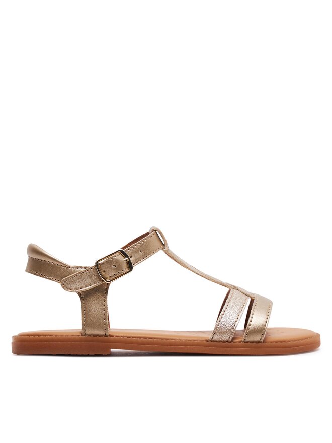 Geox Sandale Geox J Sandal Karly Girl J4535H 0NFQD C2010 S Zlatna