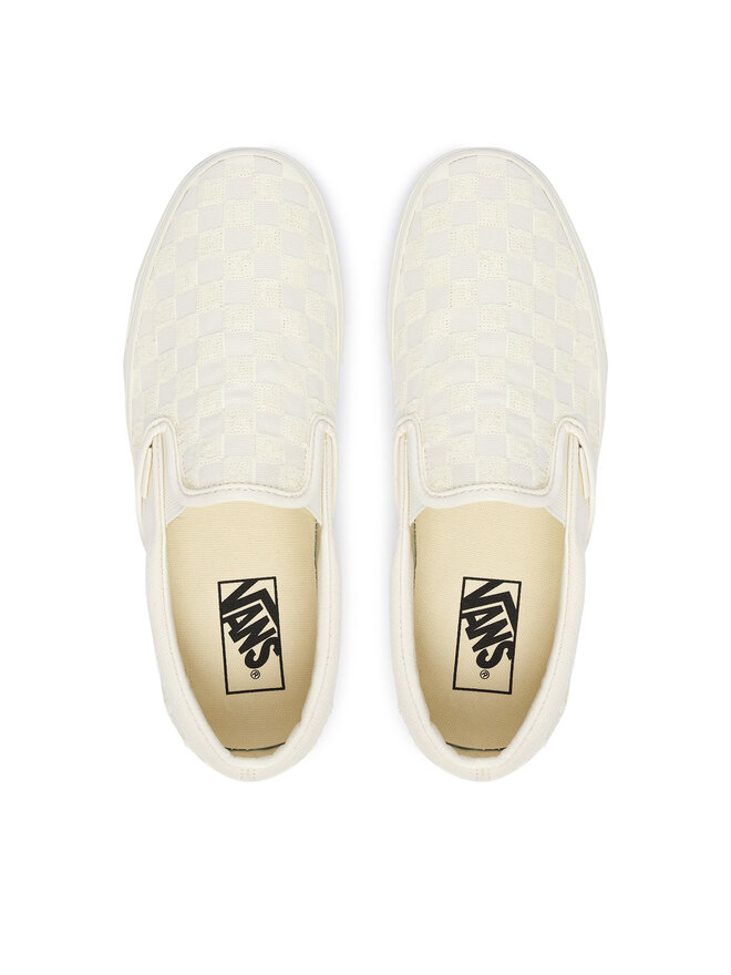 Vans Sneakers aus Stoff Vans Classic Slip-On VN000D6YC131 Creme