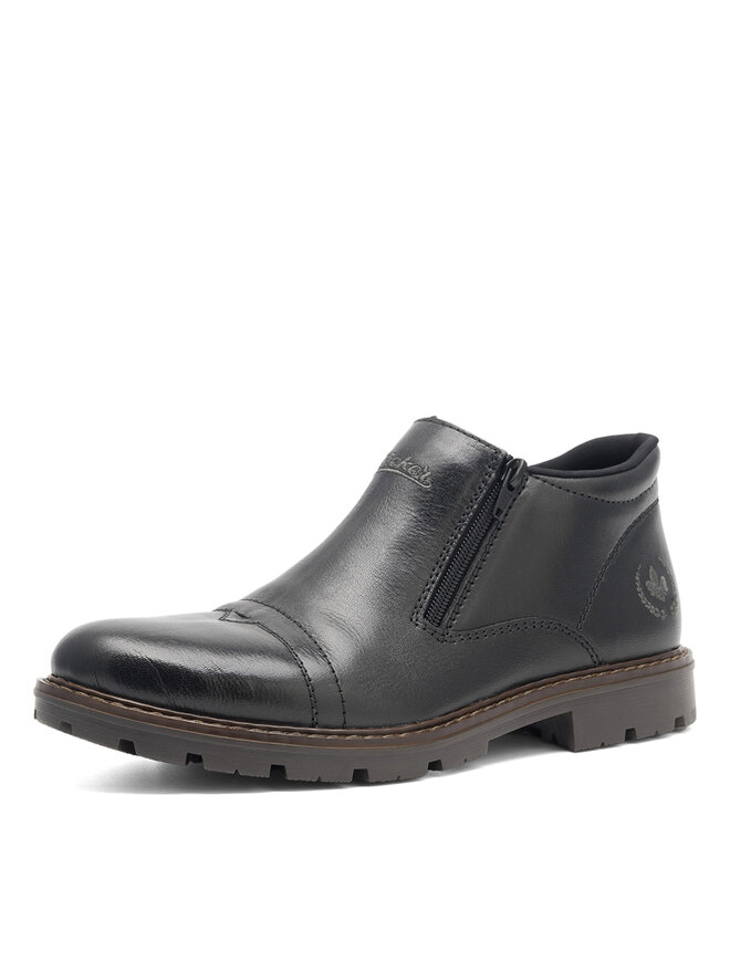 Rieker Schnürschuhe Rieker 12194-00 Schwarz