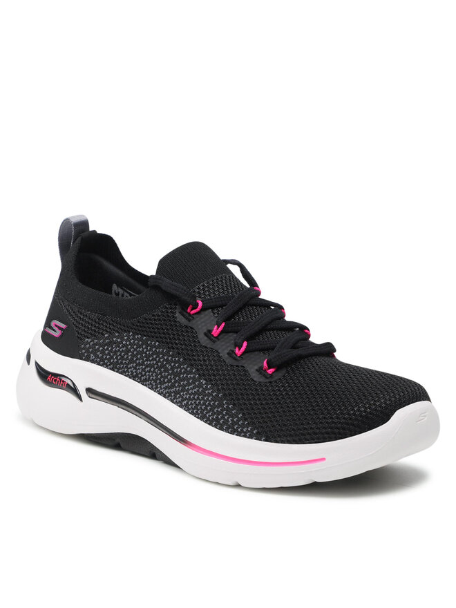 Skechers Sneakers Skechers Go Walk Arch Fit 124863/BKHP Nero
