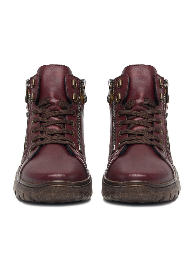 Rieker Schnürschuhe Rieker CEO-N1305-35 Dunkelrot