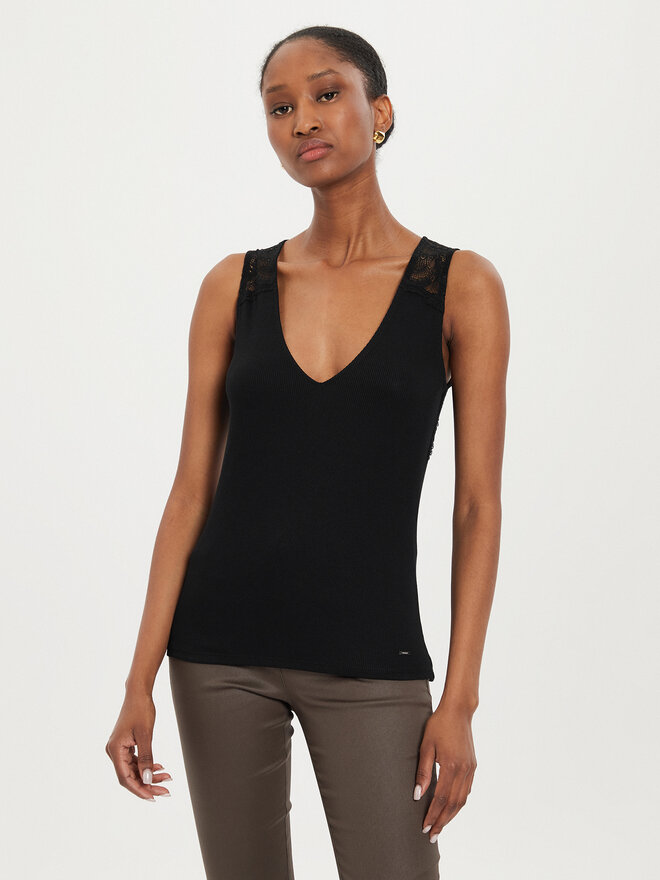 Morgan Morgan Felső 242-DIOU Fekete Slim Fit