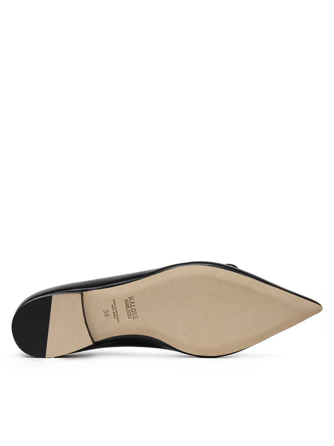 MALONE SOULIERS Balerina MALONE SOULIERS Hedy Flat 10-4 Fekete