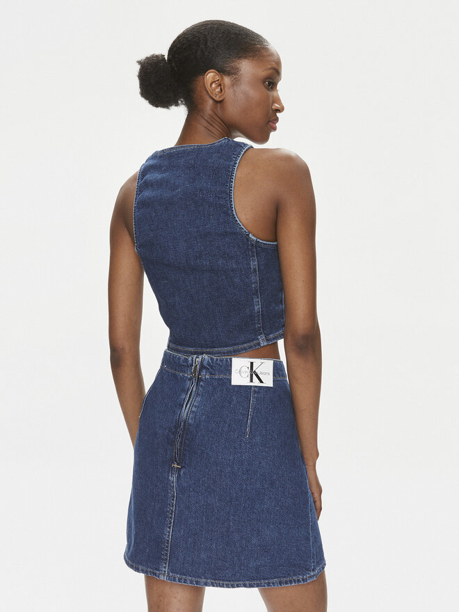 Calvin Klein Jeans Calvin Klein Jeans Marškinėliai J20J222799 Mėlyna Slim Fit