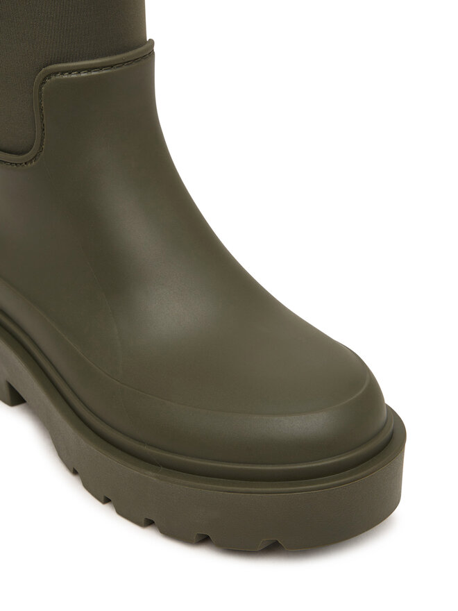 Calvin Klein Gummistiefel Calvin Klein Rainboot High Rubber Neo HW0HW03180 Grün