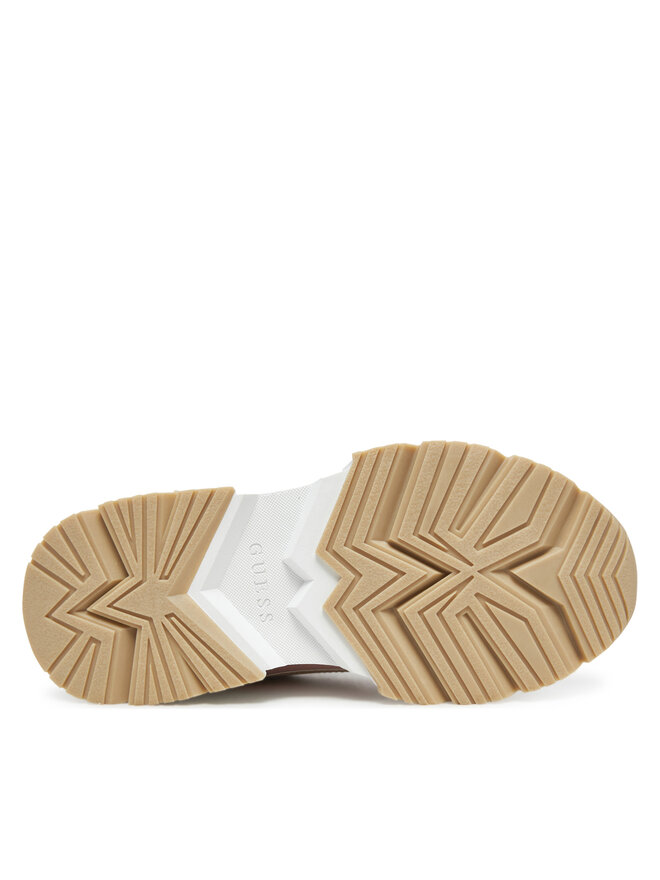 Guess Sneakersy Guess FLJCAR ELE12 Beżowy