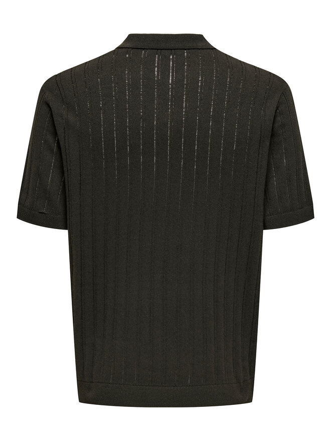 Only & Sons Only & Sons Polo marškinėliai Kent 22033463 Ruda Regular Fit