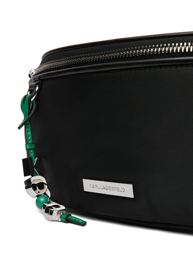 KARL LAGERFELD Ročna torba KARL LAGERFELD B1W30014 Črna