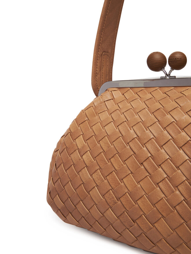 Weekend Max Mara Ročna torba Weekend Max Mara Pancia 2525516154650 Rjava