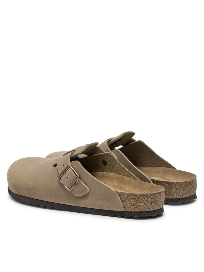 Birkenstock Natikači Birkenstock Boston SFB LEOI 1018147 Rjava
